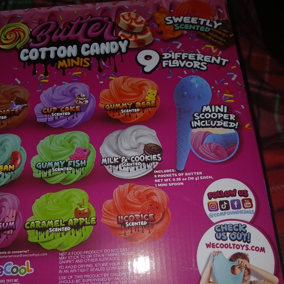 New Butter Cotten Candy Minis With 9 Different Flavors - Picture 5 of 10